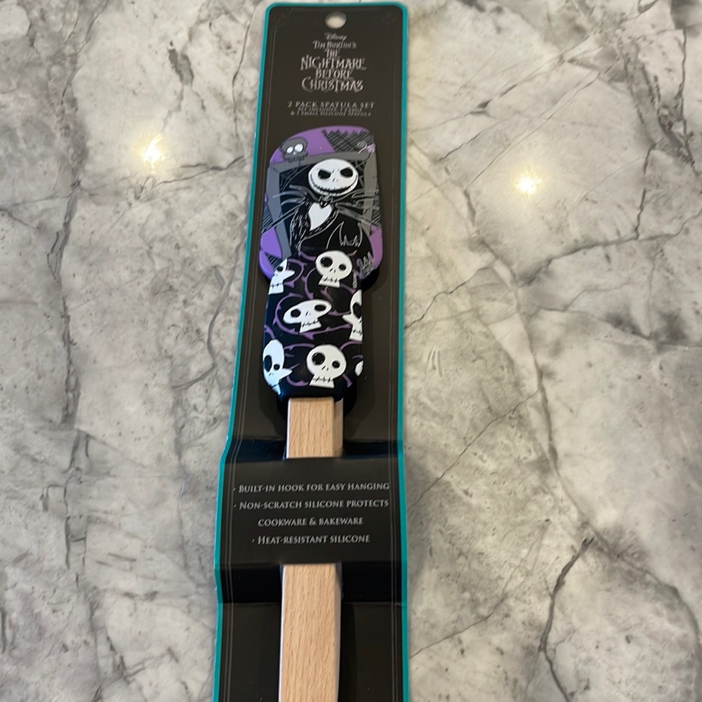 Jack Skellington Disney Spatula Set Nightmare Before Christmas